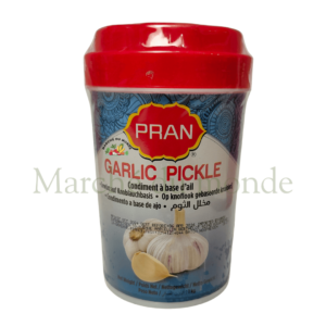 PRAN Achar à l’Ail 1kg | Condiment Épicé pour Riz et Currys
