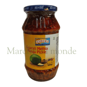 Pickle Gujarati Methia à la Mangue 500g