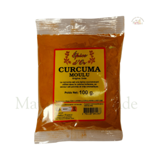Épice d’Or : Curcuma Moulu 100G