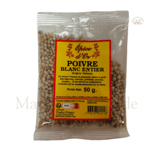 Poivre Blanc Entier – 50G