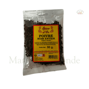 Poivre Noir Entier – 50G