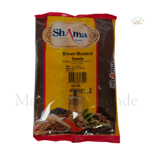 Brown Mustard Seeds – Graines de Moutarde Brune 400G