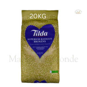 Du riz Basmati une fois cassé 20kg – Tilda