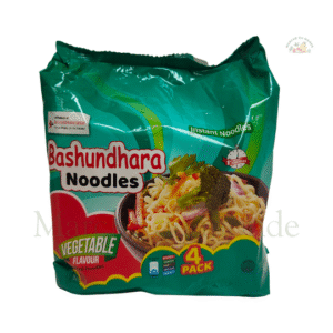 Bashundhara Nouilles Instantanées 4-Pack – Saveur Légumes